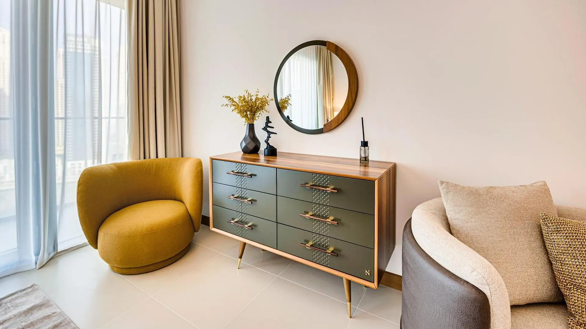 Elegant Family Apartment In Marina Vida Residence Dubai